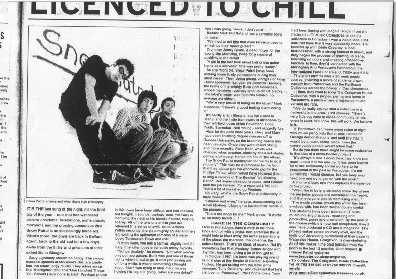 Hot Press - Licensed to Chill