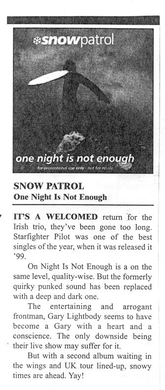 Pluto (lancashire uni) - One Night is not Enough