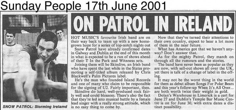 Sunday People - On Patrol in Ireland