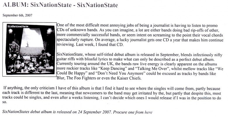 review - SixNationState