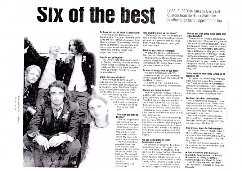 Southern Daily Echo - Six of The Best
