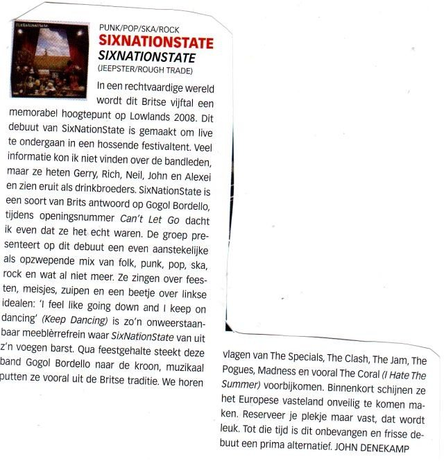 OOR Magazine Holland - SixNationState